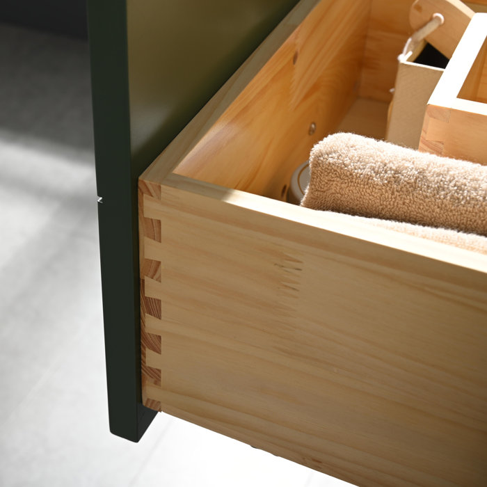 Everly Quinn Deon 20'' Freestanding Single Bathroom Vanity with